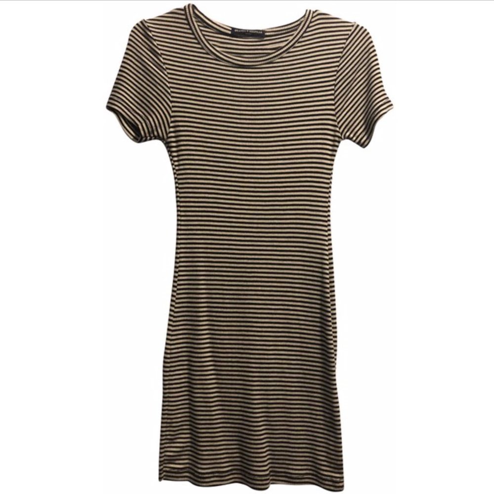 Brandy Melville Ribbed T-Shirt Dress